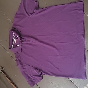 Grand Slam Polo Shirt Purple Size 3X XXX Golf